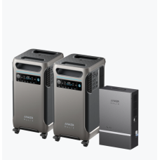 2× Anker SOLIX F3800 (12kW | 7.68kWh) + Smart Home Power Kit